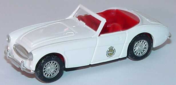 Foto 1:87 Warsteiner Cabrio-Set mit 2 Mini-Tulpen (Austin Healey 3000 + BMW 507 + Triumph TR3 + Jaguar E-Type Roadster) Wiking 99011