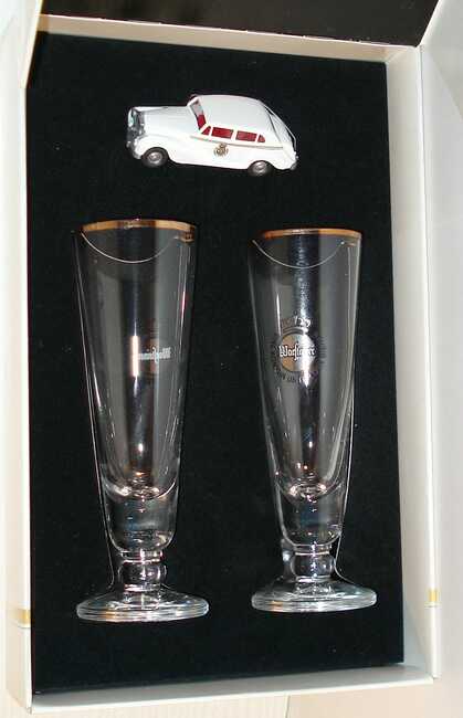 Foto 1:87 Warsteiner Packung Happy Hour (Rolls Royce Silver Wraith ´51 + 2 Pils-Tulpen) Wiking