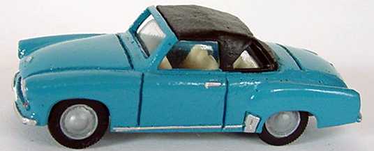 Foto 1:87 Wartburg 311 '59 Roadster geschlossen graublau Artapo 016