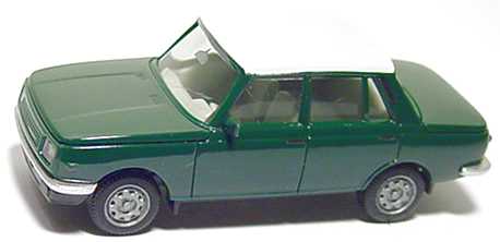 Foto 1:87 Wartburg 353 Modell ´85 dunkelgrün, Dach weiß herpa 022750