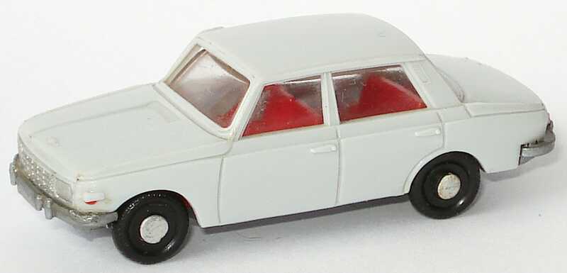 Foto 1:87 Wartburg 353 grauweiß DDR-Produktion