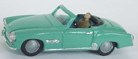 Foto 1:87 Wartburg Sport-Cabrio 1961 grautürkis Artapo 050