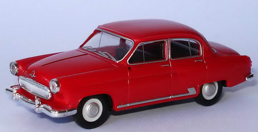 Wolga GAZ M21 rot herpa 023283/151672 in der 1zu87.com Modellauto-Galerie