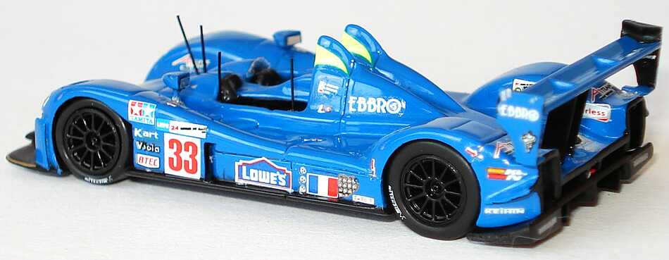 Foto 1:87 Zytek 07S/2 LeMans 2007 Team Barazi Epsilon Lowe´s Nr.33, Fernandez / Kurosawa / Kerr (2. Platz LMP2 Klasse) Spark 87S028