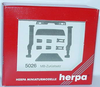 Foto 1:87 herpa Mercedes-Benz LKW-Zurüstsatz herpa 5026