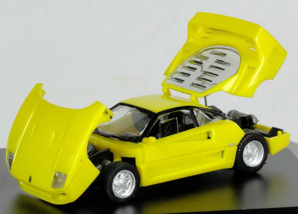 Foto 1:87 ...piccolo grande amore (Fiat Cinquecento rot + Ferrari F40 gelb) herpa 100632