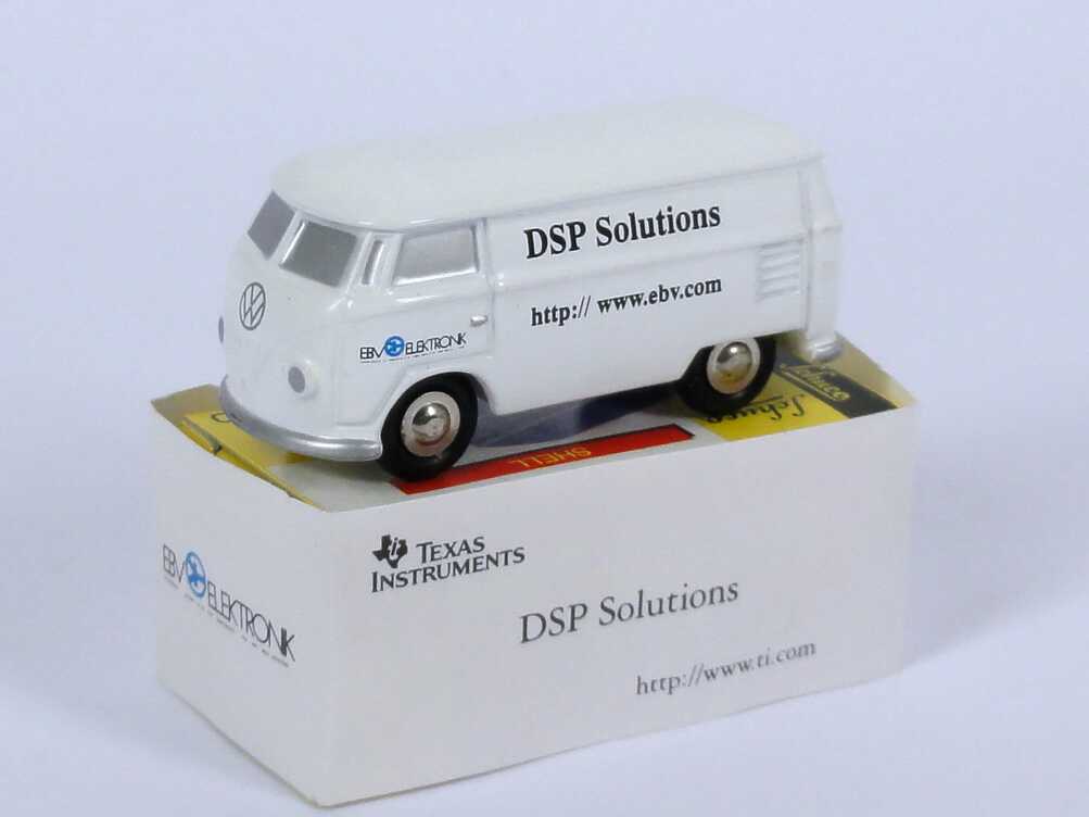 Foto 1:90 VW T1 Kasten DSP Solutions (Texas Instruments / EBV Elektronik) Schuco Piccolo