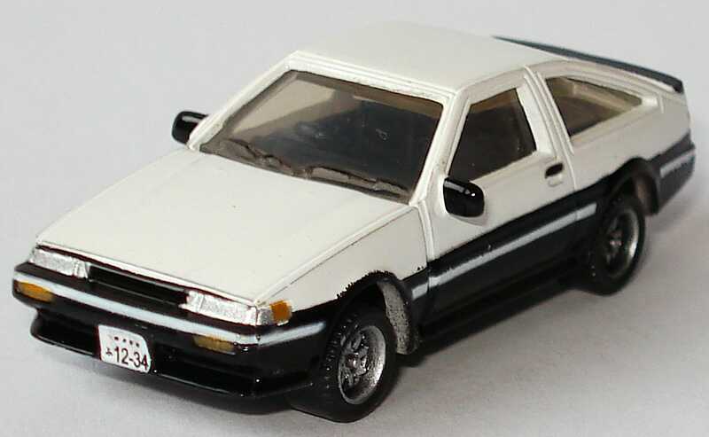 Foto 1:92 Toyota Corolla Levin 1600 GT Apex (1983) weiß Furuta T203