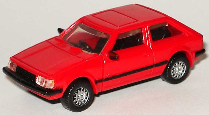 Foto 1:94 Mazda 323 / Familia 1500 (1984) rot Furuta M-05