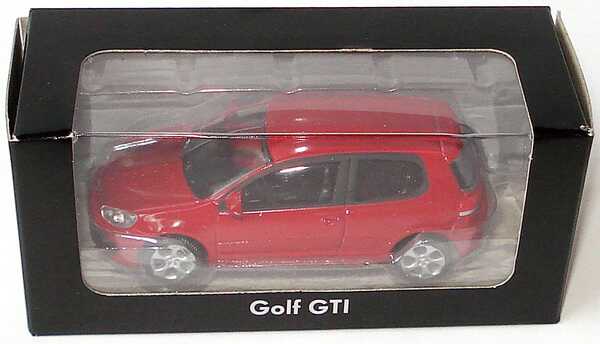 Foto 3Inch 1:57 VW Golf VI GTI 3türig tornadorot Werbemodell Norev 5K3099305
